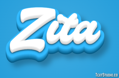 Zita Effetto testo