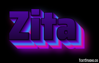 Zita Efekt tekstowy