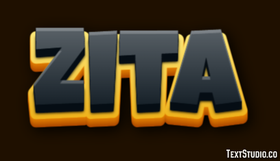Zita Effetto testo