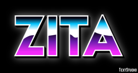 Zita Effetto testo