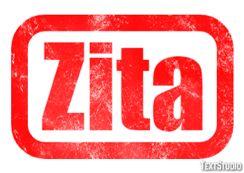 Zita Effetto testo