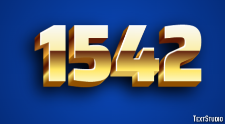 1542 Efeito de texto