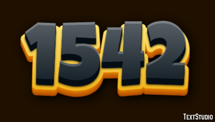 1542 Efeito de texto