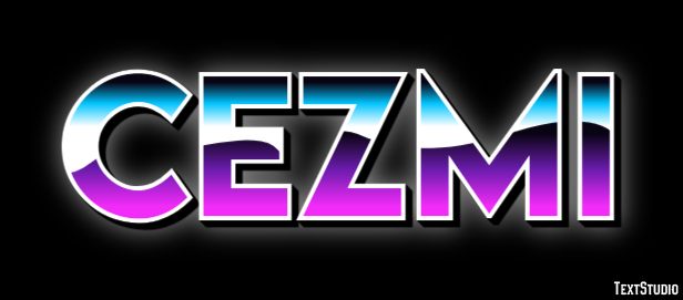 Cezmi Efeito de texto