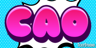 Cao Text effect