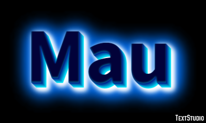 Mau Text Effect