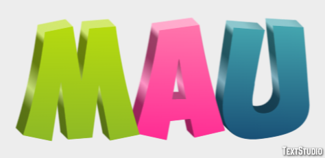 Mau Text Effect