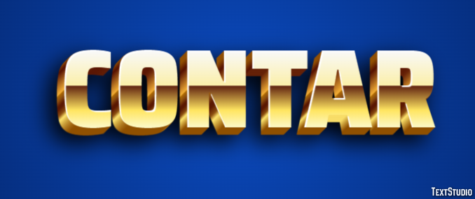 Contar Text Effect