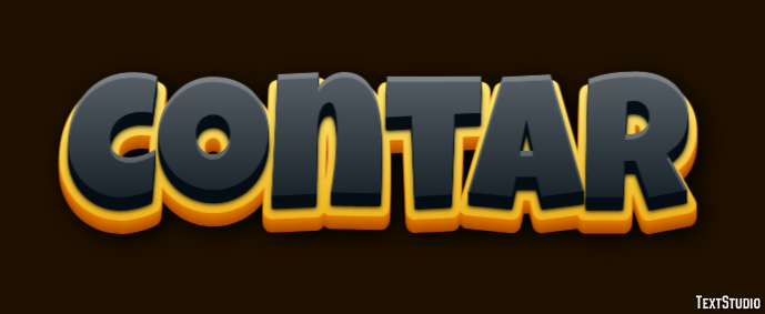 Contar Text Effect