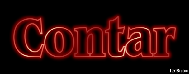 Contar Text Effect