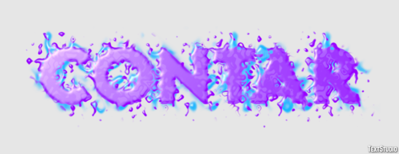 Contar Text Effect