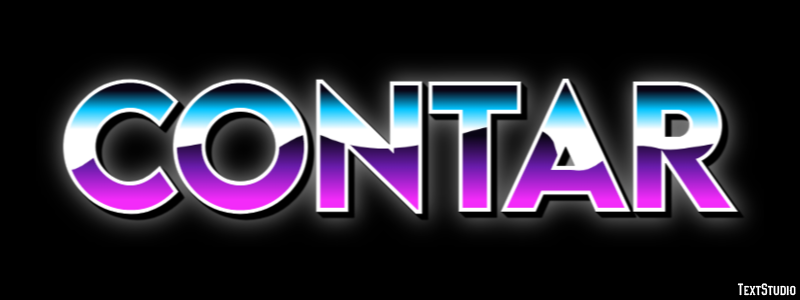 Contar Text Effect