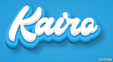 Kairo Efekt tekstowy