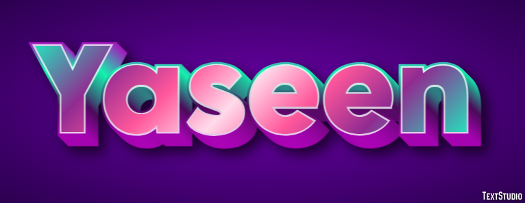 Yaseen Text Effect