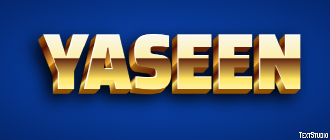 Yaseen Texteffekt