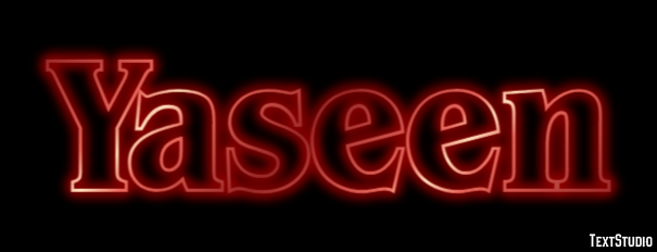 Yaseen Text Effect