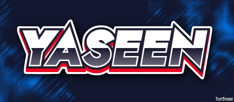 Yaseen Texteffekt