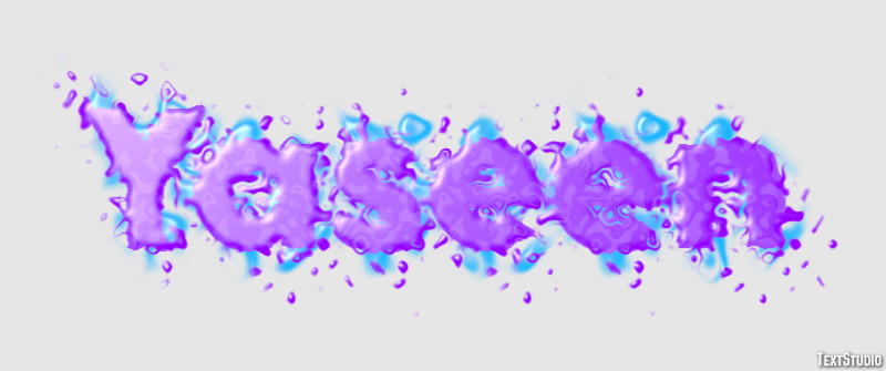 Yaseen Text Effect