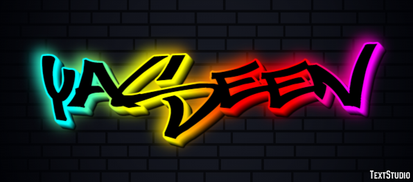 Yaseen Text Effect