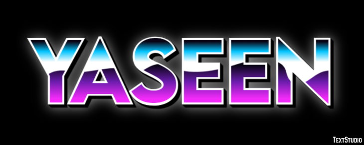 Yaseen Text Effect