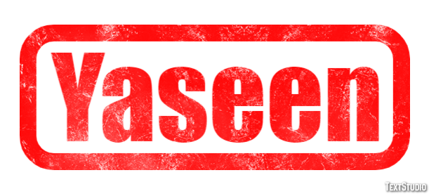 Yaseen Texteffekt