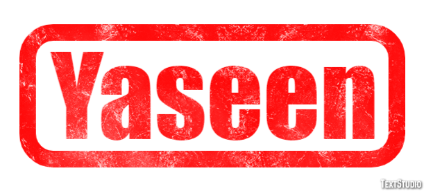 Yaseen Text Effect