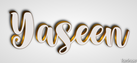 Yaseen Text Effect