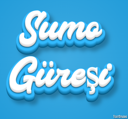 Sumo Güreşi Metin Efekti