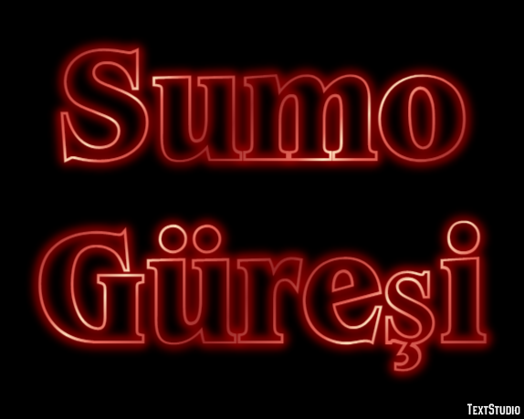 Sumo Güreşi Metin Efekti