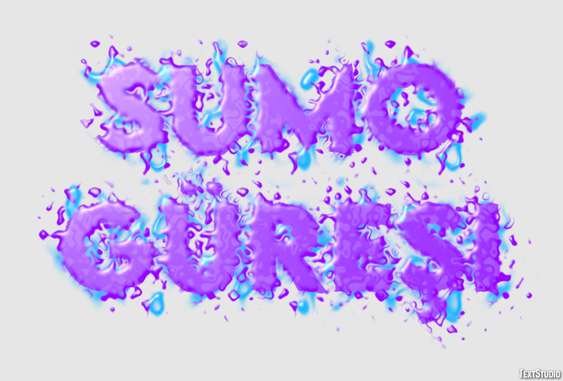Sumo Güreşi Metin Efekti