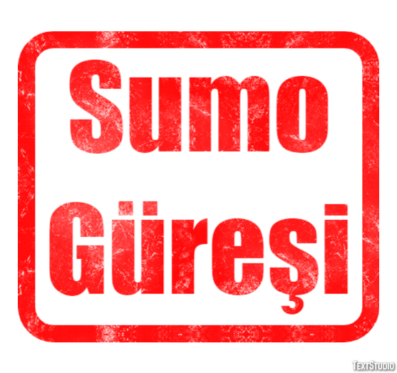 Sumo Güreşi Metin Efekti