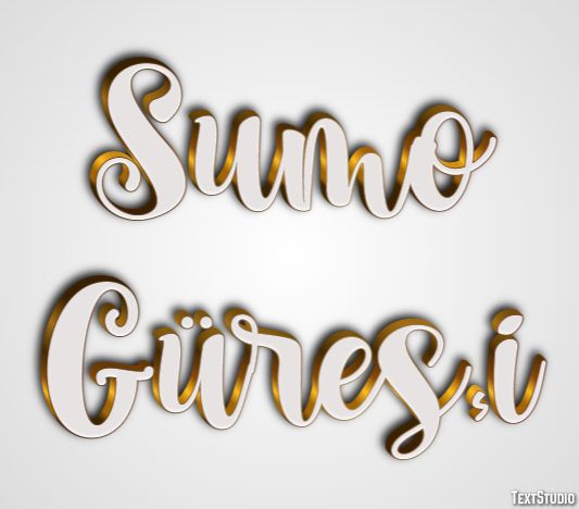 Sumo Güreşi Metin Efekti