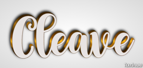 Cleave Text Effect