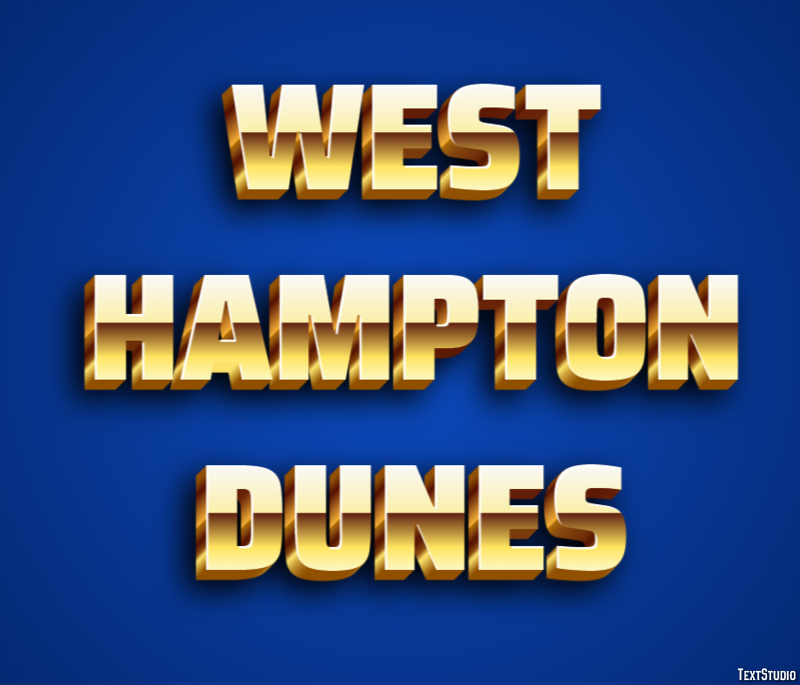 West Hampton Dunes Efekt tekstowy
