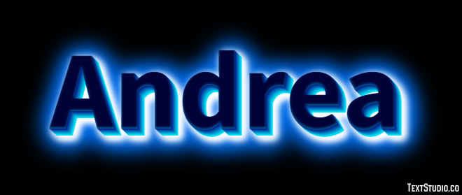 Andrea Text Effect