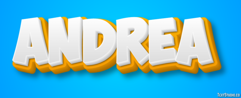 Andrea Text Effect