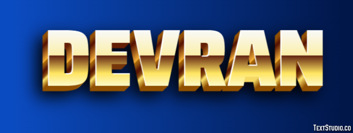 Devran Text Effect