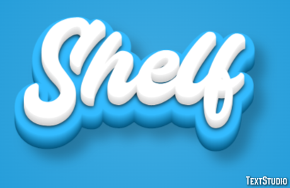 Shelf Text Effect