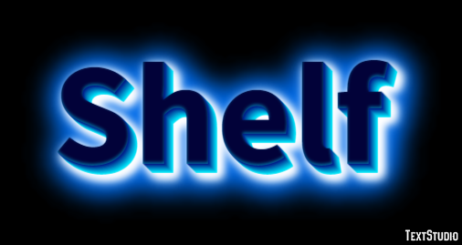 Shelf Text Effect