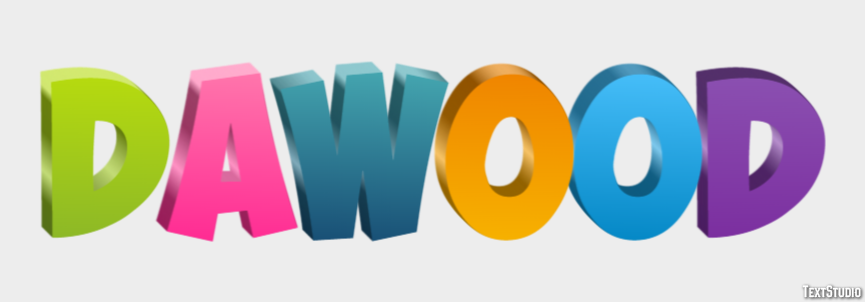 Dawood Text Effect