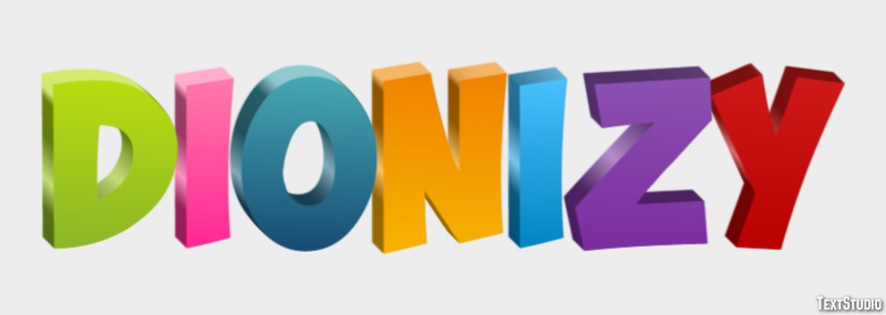 Dionizy Effet de texte