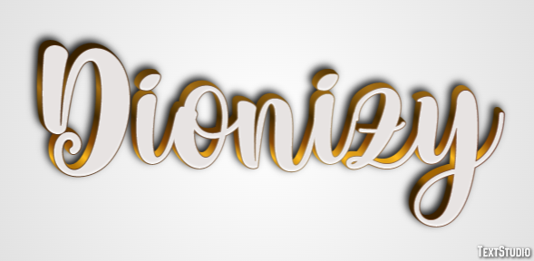 Dionizy Effet de texte