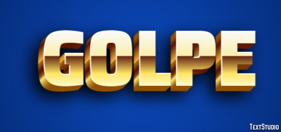 Golpe Effet de texte
