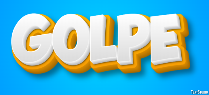 Golpe Effet de texte