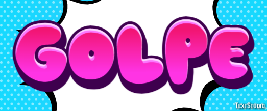 Golpe Effet de texte