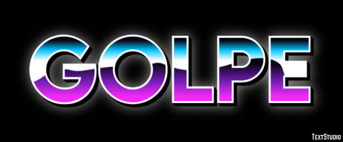 Golpe Effet de texte