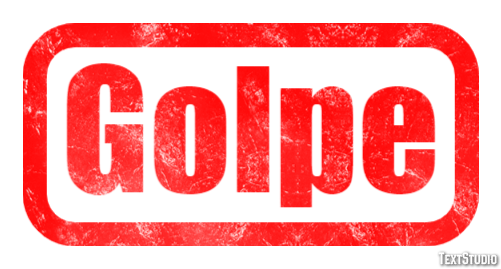Golpe テキスト効果
