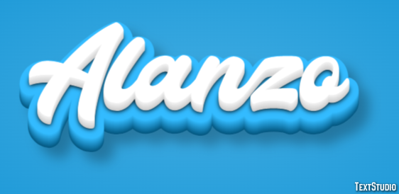 Alanzo Text Effect