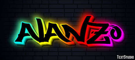 Alanzo Text Effect