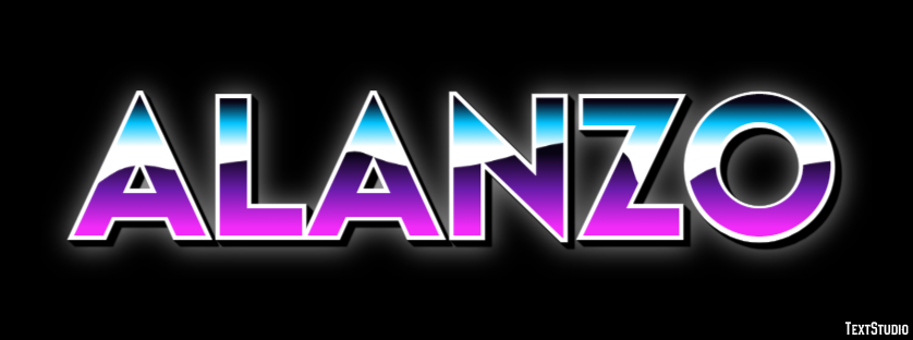 Alanzo Text effect